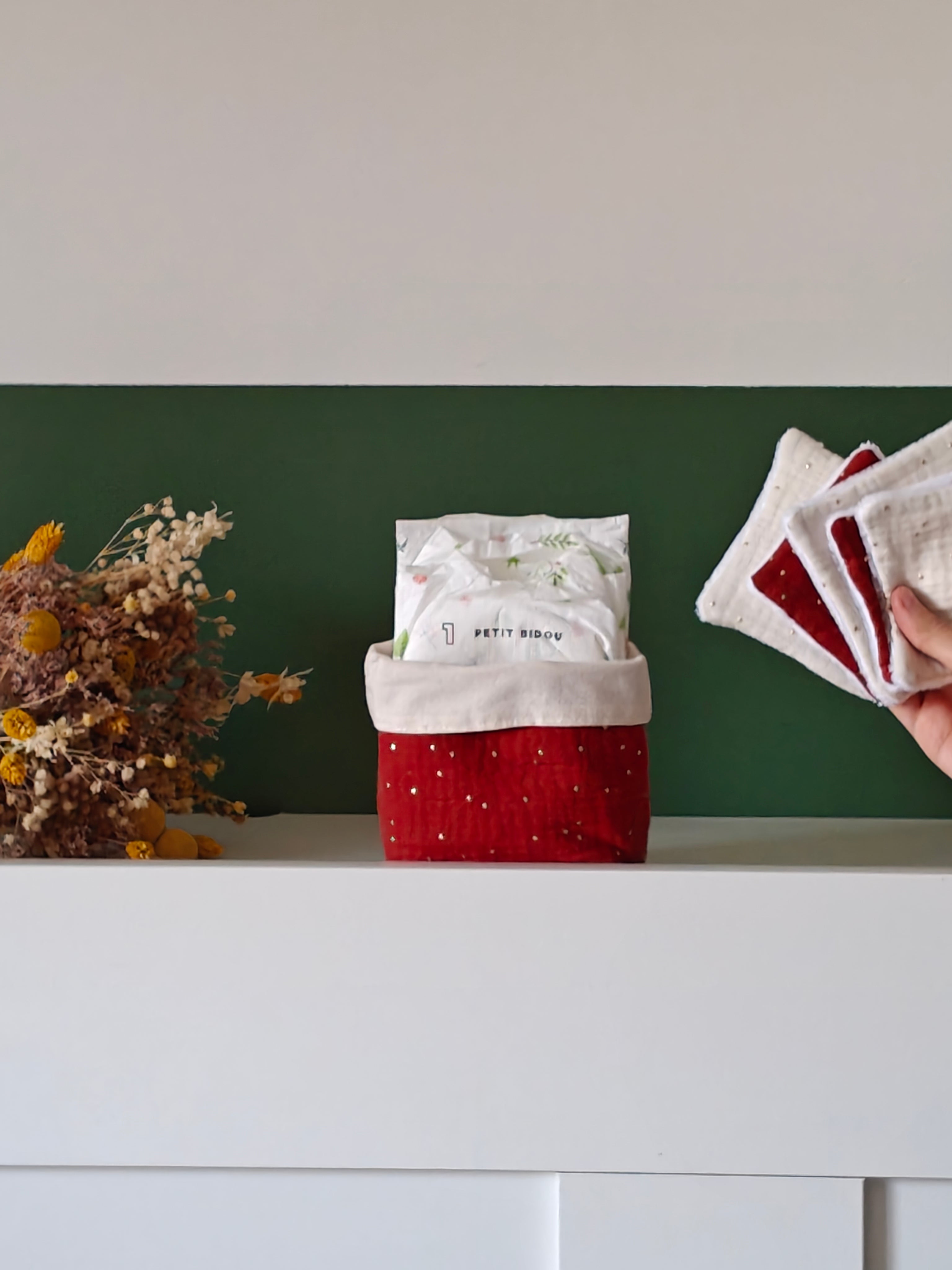 🍂 Panière – Comette cuivrée
