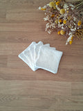 🤍 Lingettes lavables - Voie lactée (lot de 5)