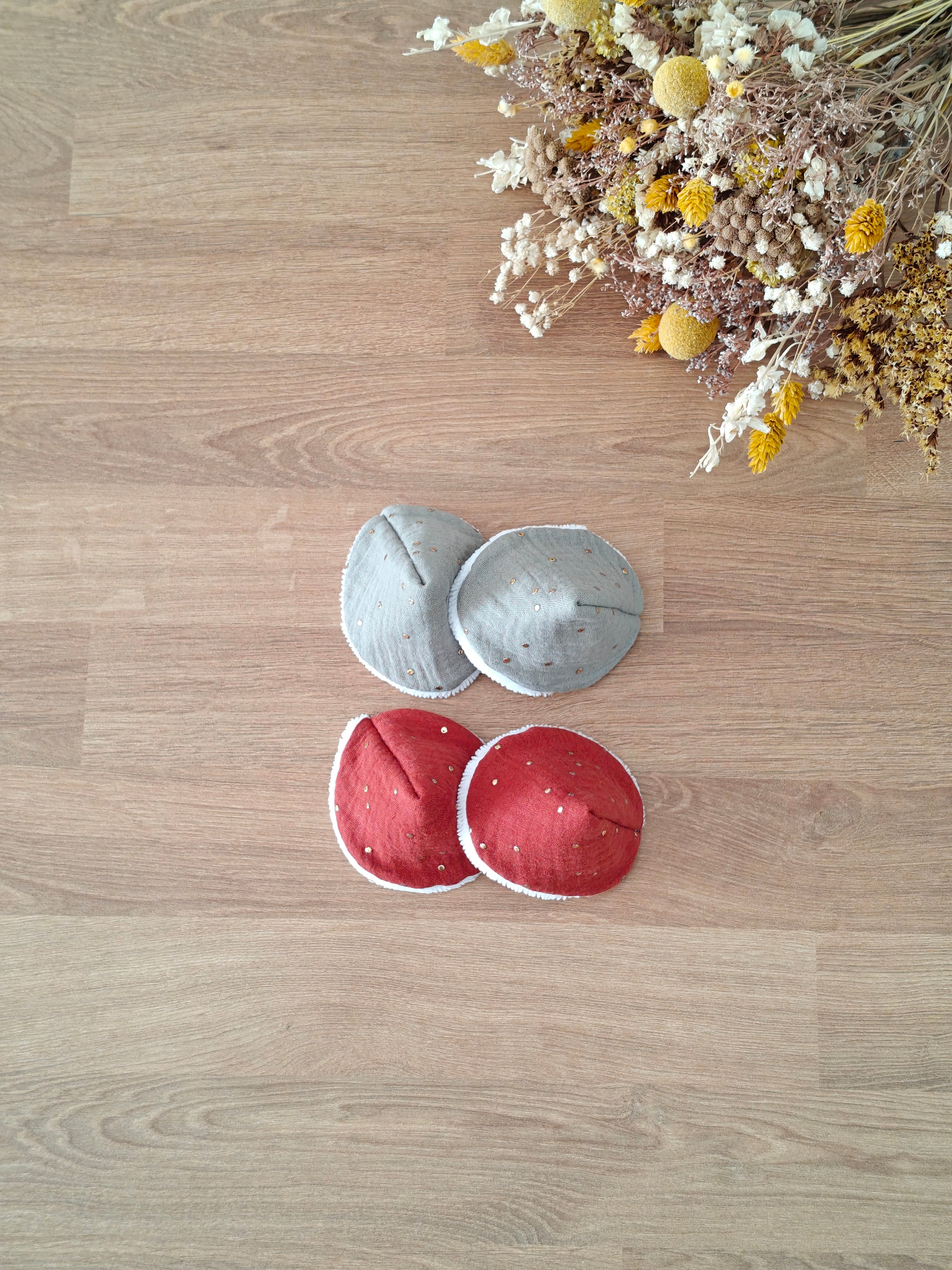 🌿Cônes à pipi bébé – Aurore boréale (lot de 2)