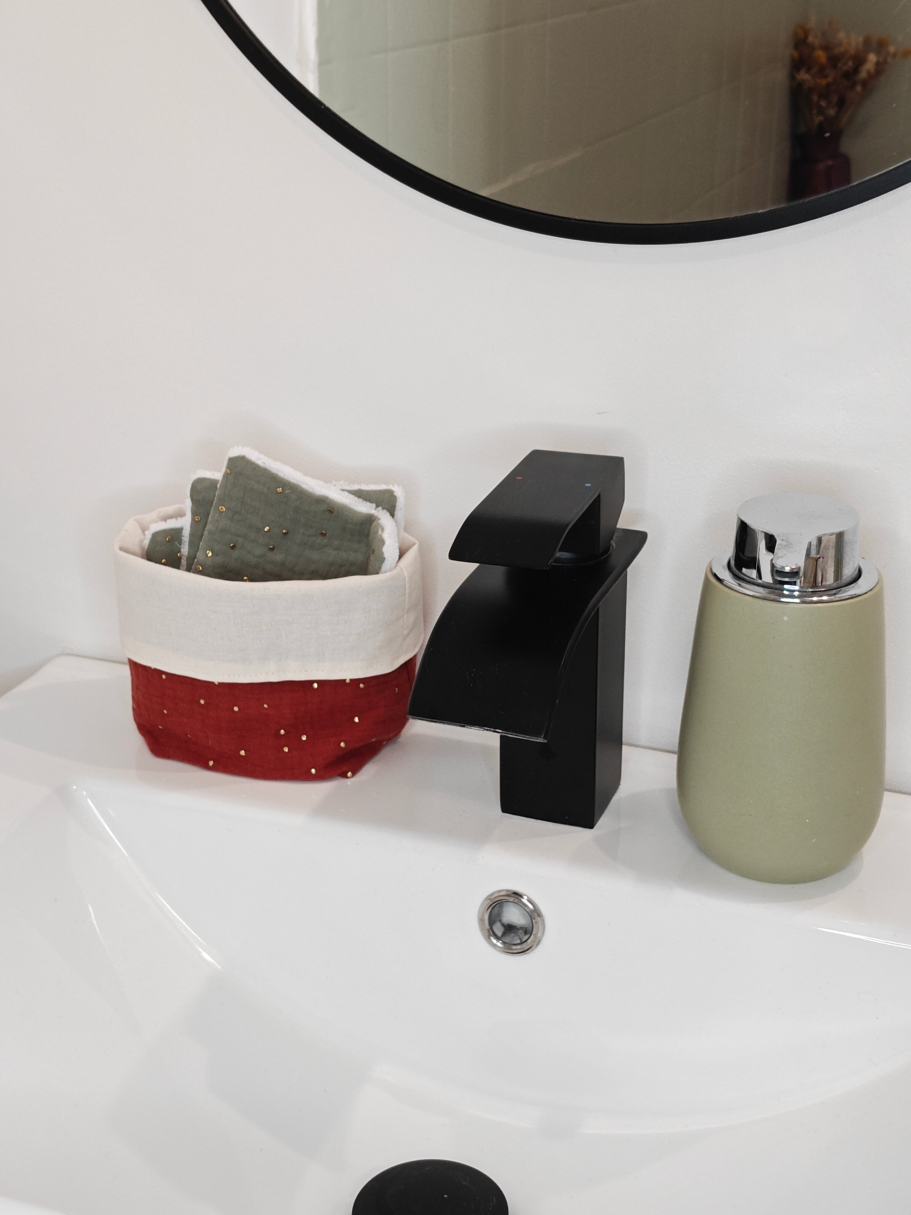 🍂 Panière – Comette cuivrée