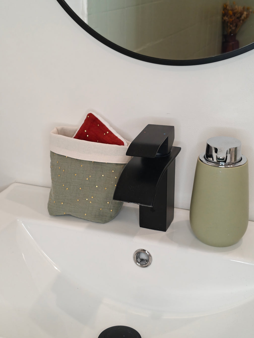 🍂 Lingettes lavables - Comète cuivrée (lot de 5)