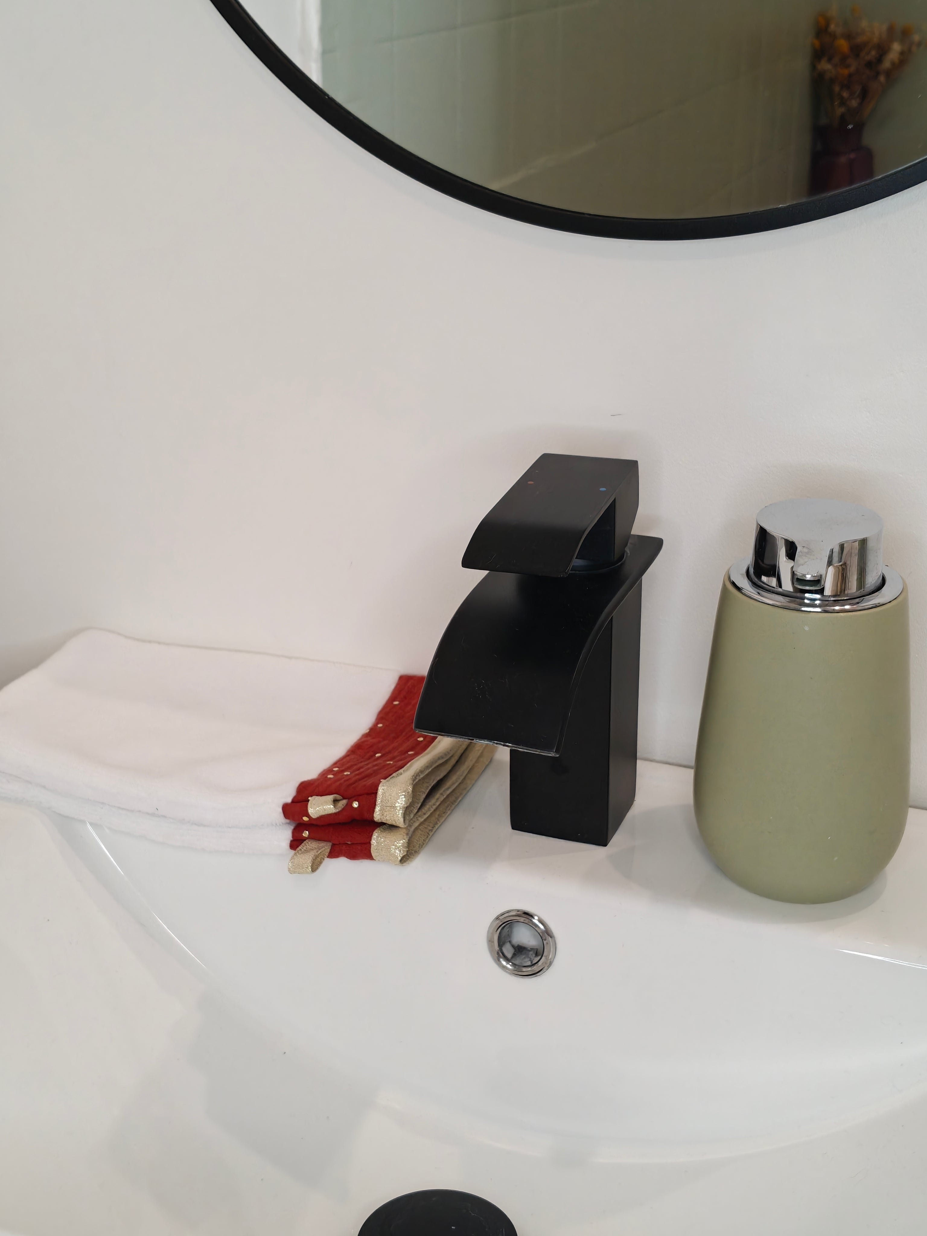 🍂Gant de toilette - Comète cuivrée (à l'unité)